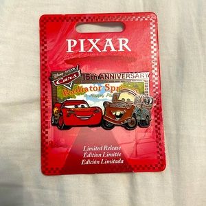 Limited release Pixar cars 15th anniversary Disney pin